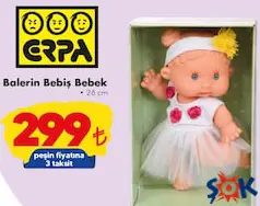 ERPA BALERİN BEBİŞ BEBEK fiyat ve kampanya bilgisi